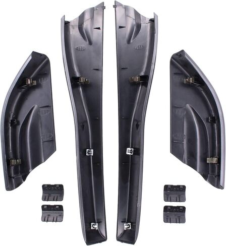 XtremeAmazing 4Pcs Front and Rear Driver Passenger Side Roof Rack End Cover Shell Kit for Tucson 2004-2008 in Saudi Arabia