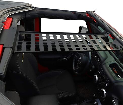 JeCar Roof Rack Hard Top Molle Panel Exterior Accessories for 2007-2018 Jeep Wrangler JK 4 Door in Saudi Arabia