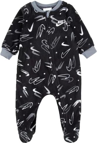 حذاء Nike Baby Boy's All Over Swoosh Fleece للنوم واللعب in Saudi Arabia