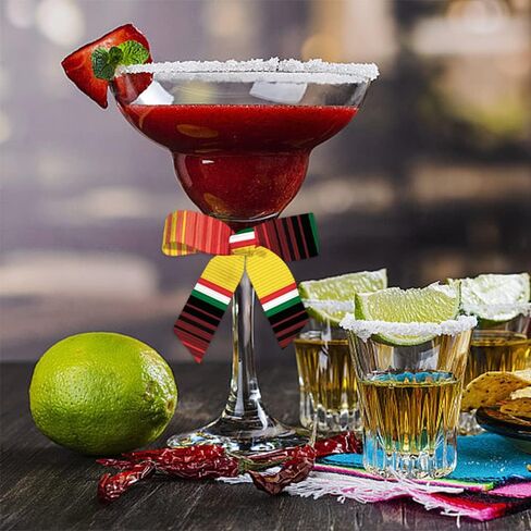 hying 4 لفات شرائط مكسيكية لتغليف الهدايا اليدوية، شريط Serape Fiesta لتغليف الهدايا لتزيين الحفلات DIY، 0.9 بوصة × 20 ياردة خطوط قوس قزح أشرطة Grosgrain الحرفية لديكور Cinco De Mayo in Saudi Arabia