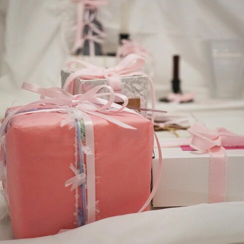 Pink Satin Ribbon 2 Rolls 150 Yards Light Pink Fabric Ribbon (1/4inch×100 Yards,5/8inch×50 Yards) for Gift Wrapping Flower Bouquet Bow Making Wedding Party Decorations in Saudi Arabia