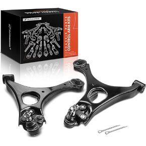 A-Premium 2 x Front Lower Control Arm, with Ball Joint & Bushing, Compatible with Honda Civic 2006-2011, Acura CSX 2006-2011