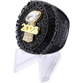 Fantasy Football Championship Ring 2023 Trophy Award Prize Sport MVP Winner FFL League Champion Ring