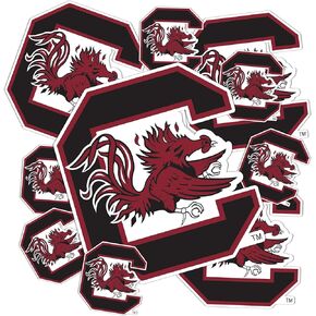 Desert Cactus University of South Carolina Gamecocks USC Cocky Stickers Vinyl Decals Laptop Water Bottle Car Scrapbook T3 (Type 3-1)