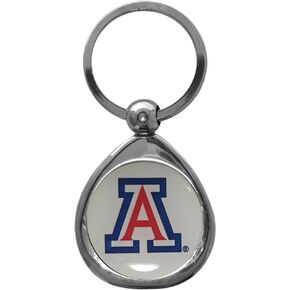 NCAA Siskiyou Sports Fan Shop Arizona Wildcats Chrome Key Chain One Size Team Colors