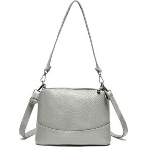 Leather Shoulder Bag for Women Purses and Handbags Hobo Crossbody Bag with 2 Straps