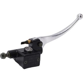 Brake Clutch Master Cylinder, Fydun Hydraulic Disc Brake Pump Assembly Upper Right Aluminium Alloy Replacement for Vespa PX 125 200 Star Stella LML 4T Scooter