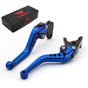FXCNC CNC Aluminum Short Adjustable Brake Clutch Levers Compatible with RC125/125 Dk 2014-2020, 200 Dk/RC200 2014-2016, 390 Dk/RC390 2013-2020, Svartpilen 401 2018-2020