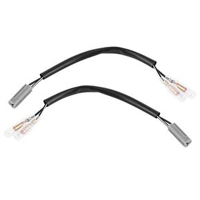 Akozon Turn Signal Wiring Adapter, 7.5in Motorcycle Turn Signal Wiring Plug Turn Signal Wire Adapter for Yamaha YZF‑R6 YZF‑R1 FZ6R FZ10