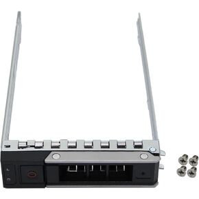 2Pcs/lot 3.5" HDD Tray Caddy X7K8W for R350 R440 R450 R550 R640 R650 R740 R750 R840 R850 R940 R950 3.5" inch Hard Drive HDD Compatible with Dell Gen 14 15 PowerEdge Server with Screws
