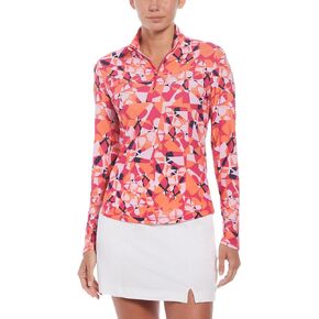 Callaway Geometric Floral Long Sleeve Sun Protection