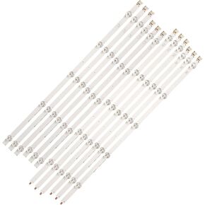 12 قطعة شرائط الإضاءة الخلفية LED للتلفزيون 50 بوصة 50LN5400 50LN5200 50LN5100 50LA620V 50LN5700 LC500DUE-SFR2 6916L-1276A 1273A 1272A 1241A in Kuwait