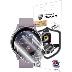 IPG for Garmin Vivoactive 5 GPS Smartwatch Hydrogel Screen Protector (2 Units) Invisible HD Clear Film Anti Scratch Guard-Smooth/Self-Healing/Bubble for ViAc5