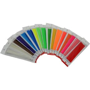 3D Pen Filament Refills Set of 12 Colors 1.75mm PLA Straight 3D Printing Filament Stick Dimensional Accuracy +/- 0.05 mm for 3D Printer Pen