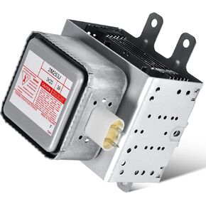 New Upgraded W10693025 Magnetron 2M253J(XB), Air Cooled Microwave Oven Magnetron, 1000 Watt Power for 2M240J (L) 2M303J (L) OM75P (10) 2M219J 2M226 2M248J 2M248J(XB) (Foot Hole 2) in Kuwait