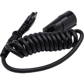 Seachoice 5-Way Flat to 7-Way Round Trailer Adaptor, Boat Trailer, 16 in. Black