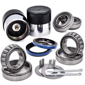 HD Switch 2 Trailer Bearing Kits 1-1/16" inch Axle Straight Spindles L44649 / L44610 w/10-90 & 12192TB Seals - Bearing Protectors Included! Utility Cargo ATV Camping Pop-Up Boat Jet Ski Waverunner