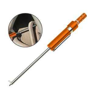 THIKPO Car Brake Pad Thickness Gauge Measure Tool,1.5mm-11mm with Scale,Brake Shoe Gauge Auto Brake Pad Thickness Base Plate Brake Pad Tester Brake Pad Detection Pen Scale.