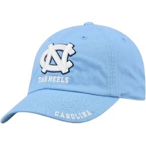 Officially Licensed UNC Hat Classic Tar Heels Adjustable University North Carolina Logo Cap Blue