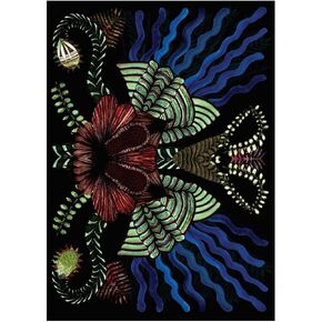 Christian Lacroix Fleurs Cannibales A6 Notebook