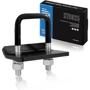 Anti Rattle Hitch Tightener 2 in 2.5 in and 1.25 in, Rubber Coated Hitch Stabilizer for Trailer Accessories, Reduce Movement on Hitch Mount Hitch Tray Cargo Carrier Bike Rack Trailer Ball