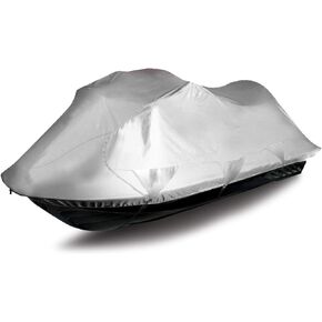 PWC Watercraft Jet Ski Storage Cover Silver Color Fits Stand-UP to 3 Seater Sea Doo Yamaha wave runner Kawasaki