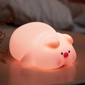 ضوء ليلي للأطفال، ضوء ليلي ناعم للأطفال مع 3 مستويات خافتة للضوء، مؤقت 30 دقيقة، ضوء ليلي قابل لإعادة الشحن للأطفال in Kuwait