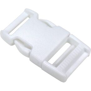 50 Pack Plastic Buckles 1 Inch Quick Side Release Plastic Buckles