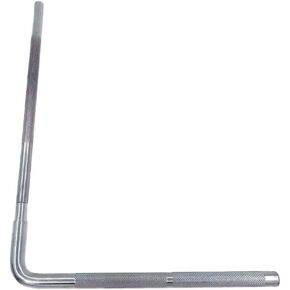Cowbell Mounting Extension Bracket Percussion L-Shaped Rod Metal Extension Rod Cowbell Expansion Stand Cowbell Arm Holder Rod Cowbell Clamp Mounting Rod Percussion Mount Accessories