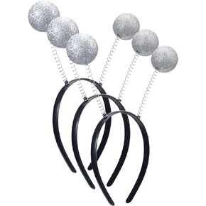 3 Pieces Alien Antenna Headband, Martian Alien Headband, Boppers Ball Head Boppers for Halloween Christmas