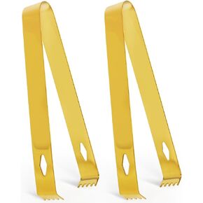 2 Pack Serving Tongs Ice Sugar Tongs 5.9 Inches Food-Grade Stainless Steel Food Appetizer Tongs Kitchen Tongs for Serving and Cooking for Party Coffee Bar, Silver
