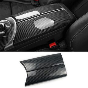 for Mercedes-Benz C GLC Class W205 X253 2015-2021 Carbon Fiber Color Car Interior Center Armrest Box Cover Console Box Protect Cover C180 C200 C250 C300 GLC250 GLC300 (C Class W205 / GLC Class X253)