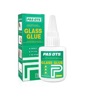 Clear Waterproof Glass Glue - 30g Acrylic Adhesive for Bonding Glass, Acrylic, Crystal, Mirrors, Windows & More. Instant Super Glue Ideal for DIY Crafts & Glass Products in Saudi Arabia