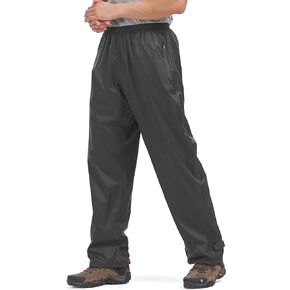 Men's Rain Pants Lightweight Windproof Outdoor Pants Waterproof Pants for Work Golf Fishing Hiking