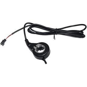 Electric Bicycle Thumb Throttle Without Hander Bars with Battery Indicator and on/Off Switch Wuxing Brand e-Bike Throttle