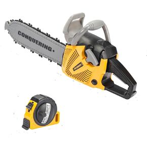 Chainsaw Toy for Kids Power Tool Set with Realistic Sound, Pretend Play Toys Gifts for Outdoor Grardening Play for Boys Girls Ages 3 4 5 6 7 8 Years Olds