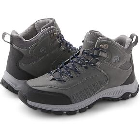 Nevados Mid Ankle Hiking Boots for Men | Water Resistant, Multi-Terrain Lug, Adaptive & Comfortable Design Carbon Rubber Outsole Cradled Footbed