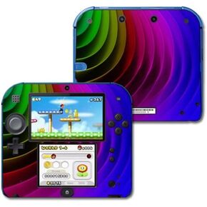 MightySkins Skin Compatible with Nintendo 2DS wrap Sticker Skins Color Wheel
