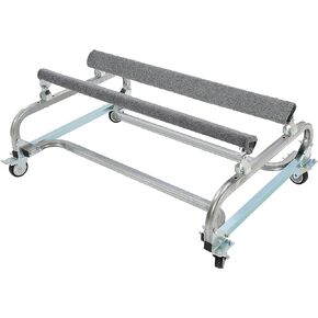 HECASA Personal Watercraft Jet Ski Dolly Stand Boat Storage Trailer Vehicle Cart for Sea-Doo Yamaha Kawasaki Adjustable Carpeted Bunks W/Four Casters & Two Brakes 1000lbs Capacity in Saudi Arabia