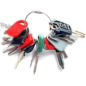 15 قطعة من مفاتيح المعدات الثقيلة، مجموعة مفاتيح البناء الرئيسية المتوافقة مع حافظة فولفو، تاكيوتشي، تويوتا، كاتربيلر، جيني، جي سي بي، بوبكات، هيتاشي، JD، JLG والمزيد in Kuwait