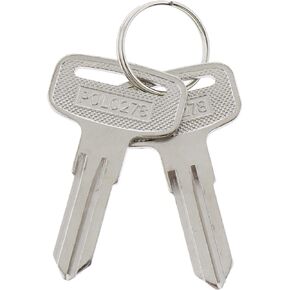 JEENDA 4PCS ATV Blank Key 4010278 Compatible with Polaris 20/21/67/68 Series Magnum 325/330/500 Outlaw 450/500/525 Scrambler 400/500 Sportsman /400/500/600 Trail Blazer Boss Xpedition Xplorer