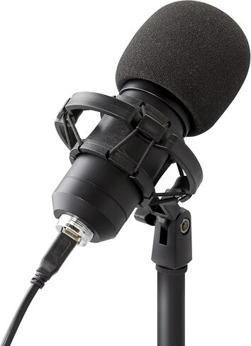Digital Podcast Studio Microphone USB Plug and Play, Built-in Noise Reduction, Compatible with PC and Mac, High Sampling Rate, Crystal Clear Sound, for Recording, Singing, Streaming in Saudi Arabia