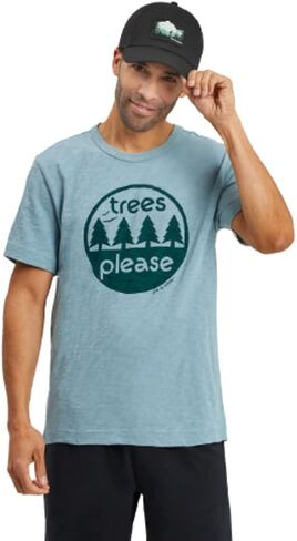 Life is Good Men's Textured Slub Tee in Saudi Arabia