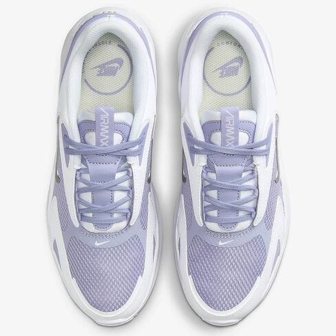 حذاء Nike Air Max Bolt للنساء (CU4152-500، نيلي هيز/أبيض/بلاتيني معدني) مقاس 8.5 in Kuwait