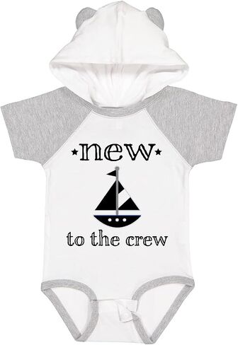 inktastic New To the Crew Newborn Baby Bodysuit in Saudi Arabia