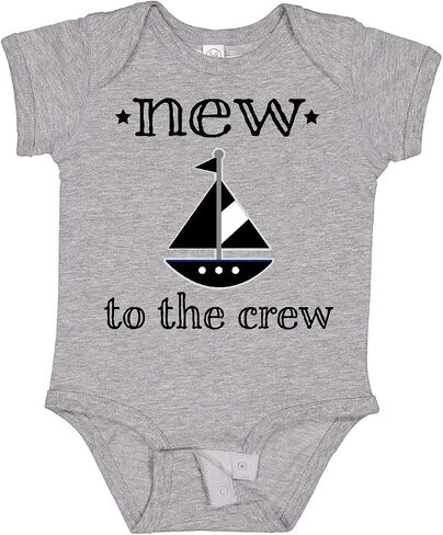 inktastic New To the Crew Newborn Baby Bodysuit in Saudi Arabia