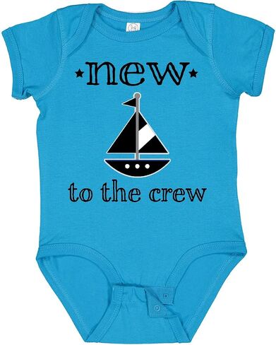 inktastic New To the Crew Newborn Baby Bodysuit in Saudi Arabia