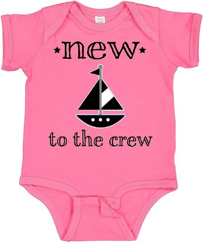 inktastic New To the Crew Newborn Baby Bodysuit in Saudi Arabia