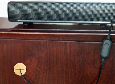 ELANE 30 Pcs Rubber Wire Grommets,Desk Cord Hole Cover,Wall Grommets for Cables Hole Cover for Cords (3/4inch,1inch) (Black) in Kuwait