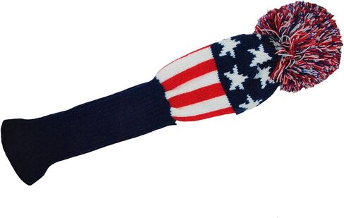 Advantage-You American Flag Golf Club Head Cover Red White & Blue in Kuwait